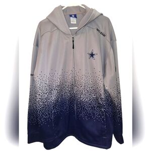 Size: 2XL Mens Dallas Cowboys Zip up Hoodie/ Sweater